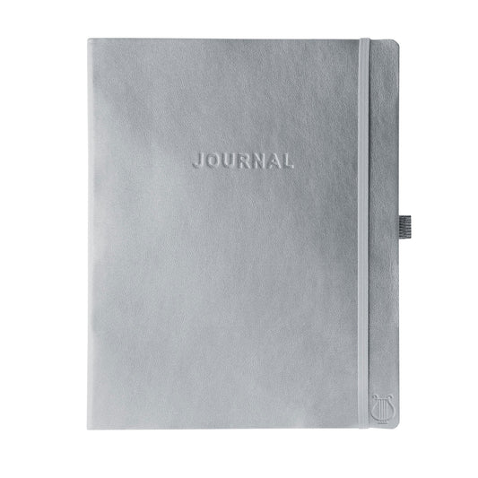 Apollo Collection Silver 8 x 10 Journal