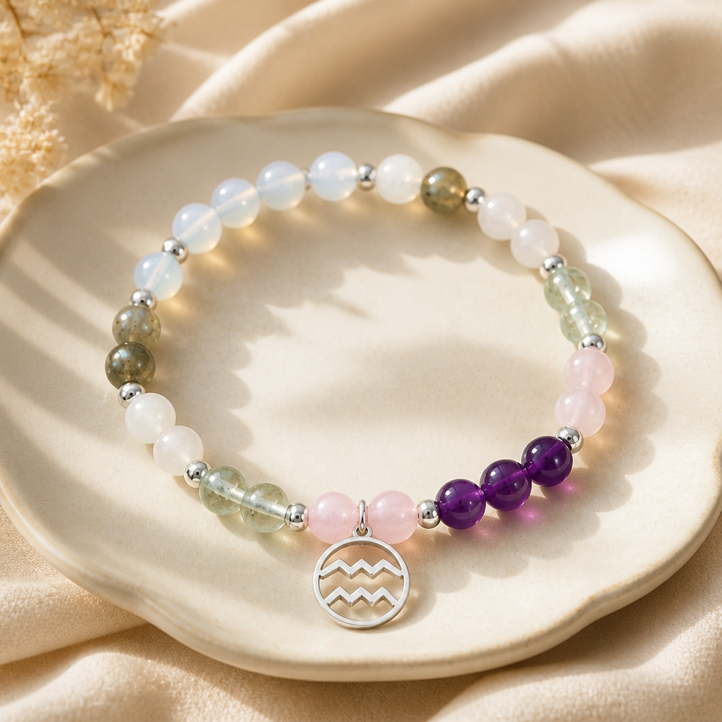 Aquarius Zodiac Bracelet