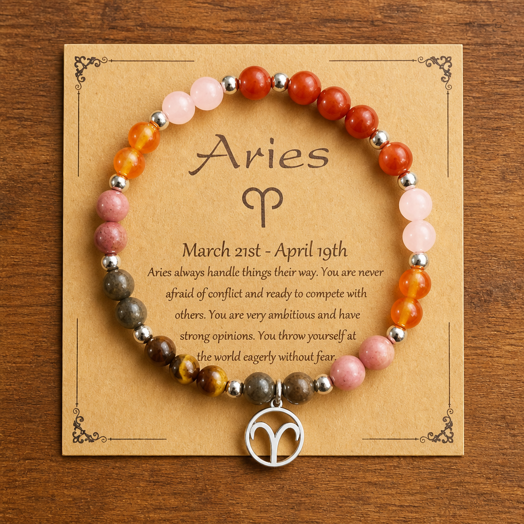 Aries Zodiac Bracelet