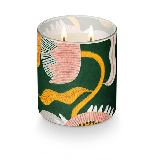 Artist Glass Candle 'Talking Trees' - Candle - shop_name