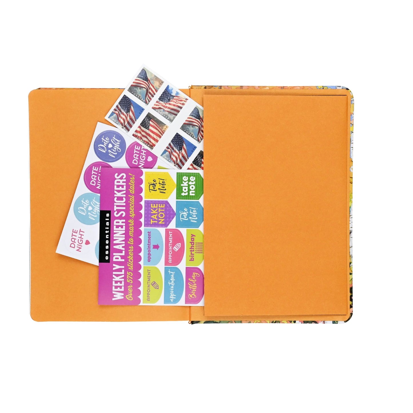 Back pocket for small aspen forest journal