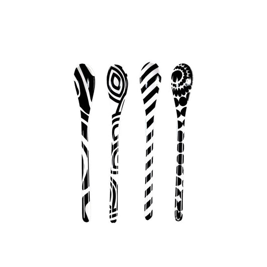 Assorted Dessert Spoon Set Garden Floral - Living - shop_name