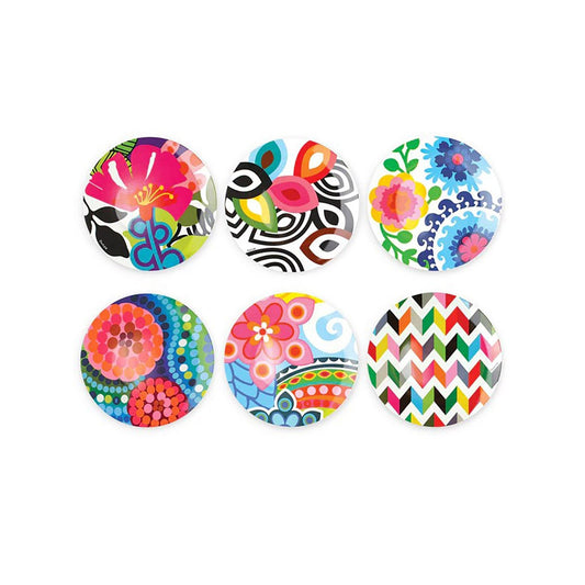 Assorted Dinner Plate Set of 6 - Living - shop_name