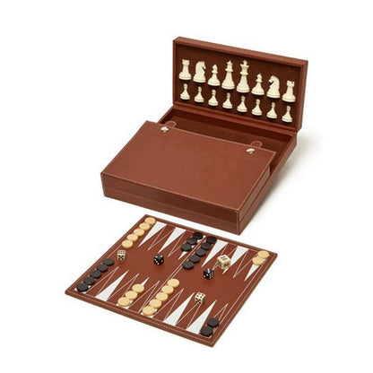 Backgammon and Chess Set Red - Home - shop_name