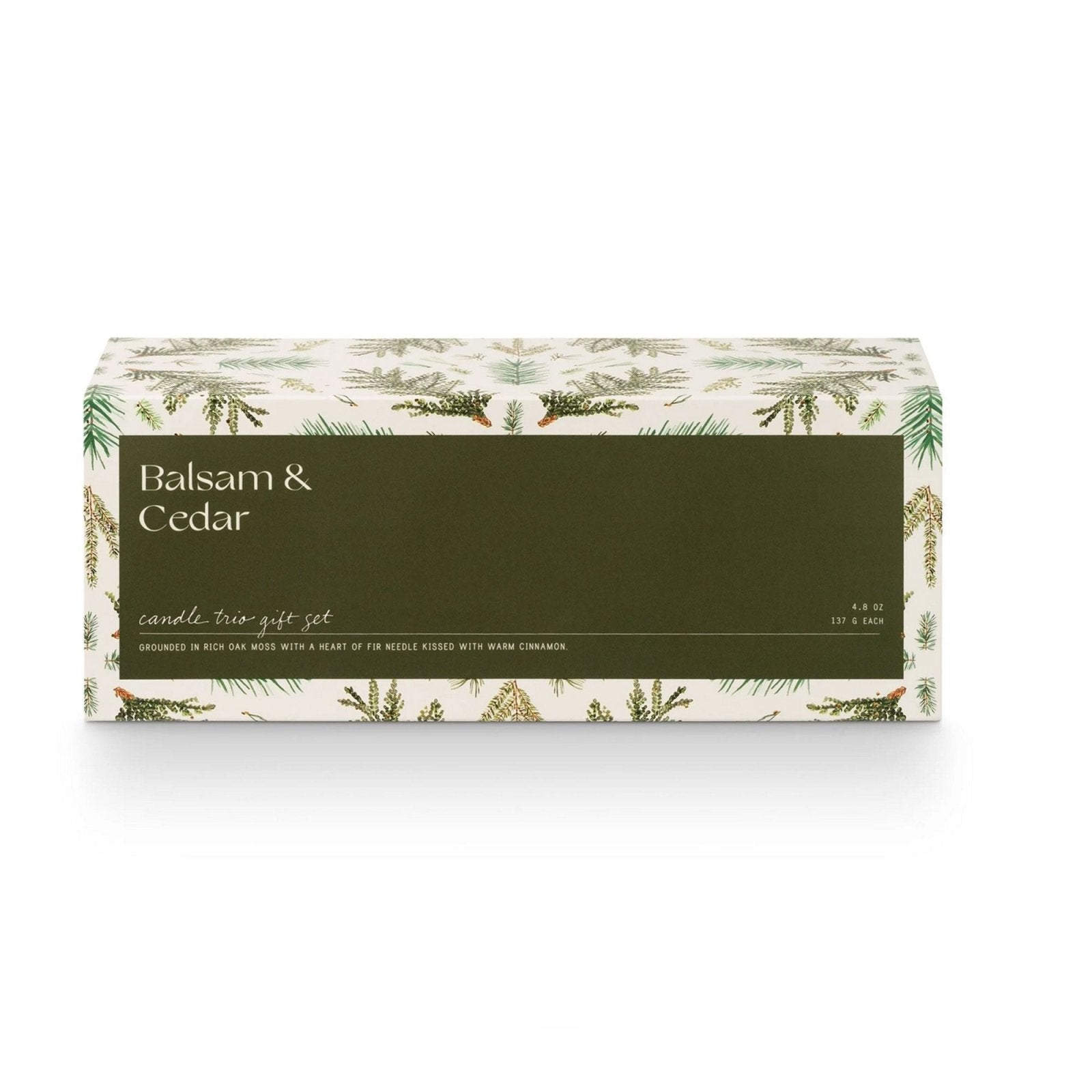 Balsam & Cedar Candle Trio Gift Set - Candle - shop_name