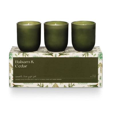 Balsam & Cedar Candle Trio Gift Set - Candle - shop_name