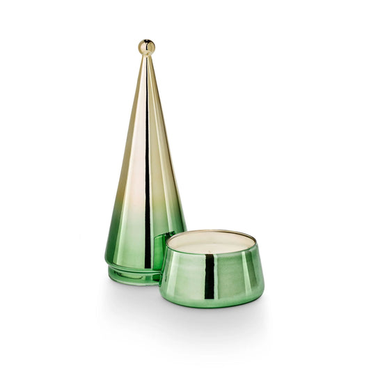 Balsam & Cedar Large High Shine Tree Candle