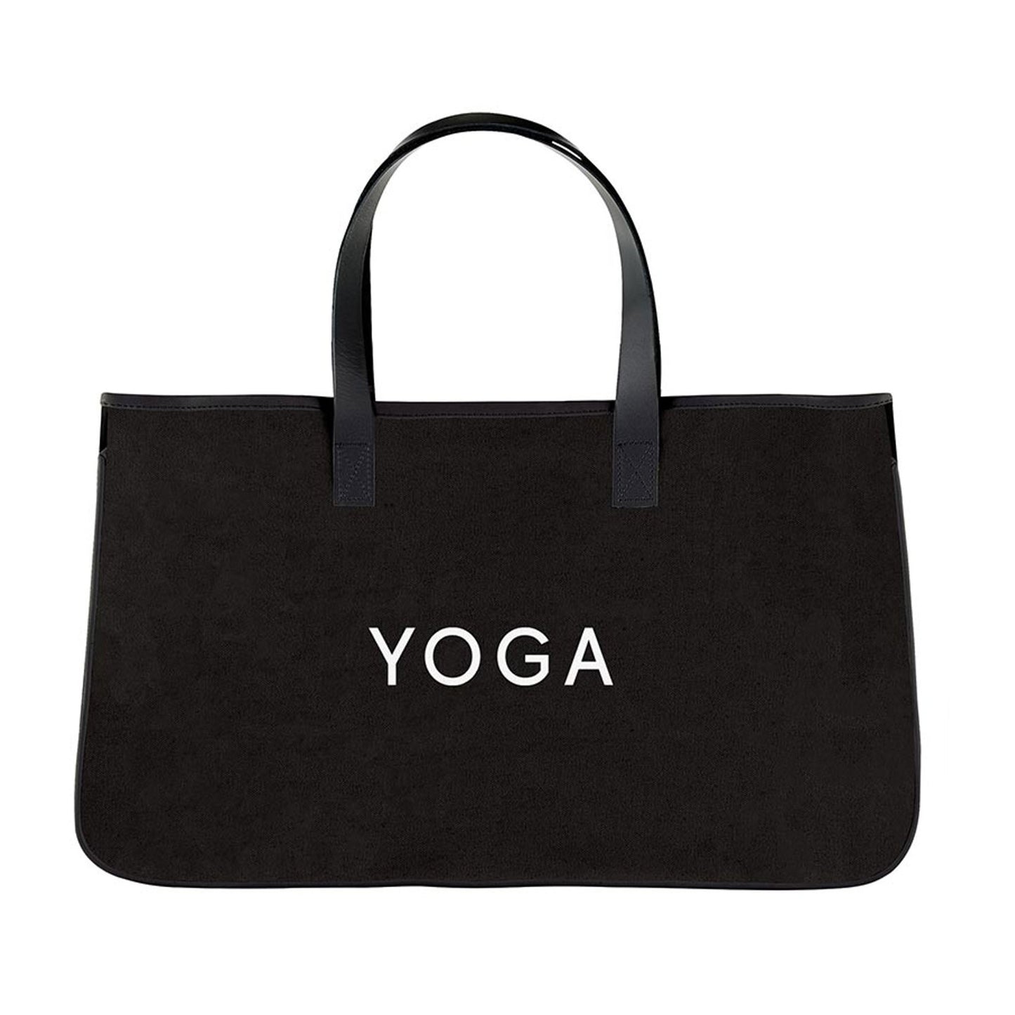 Canvas Tote -  Black YOGA