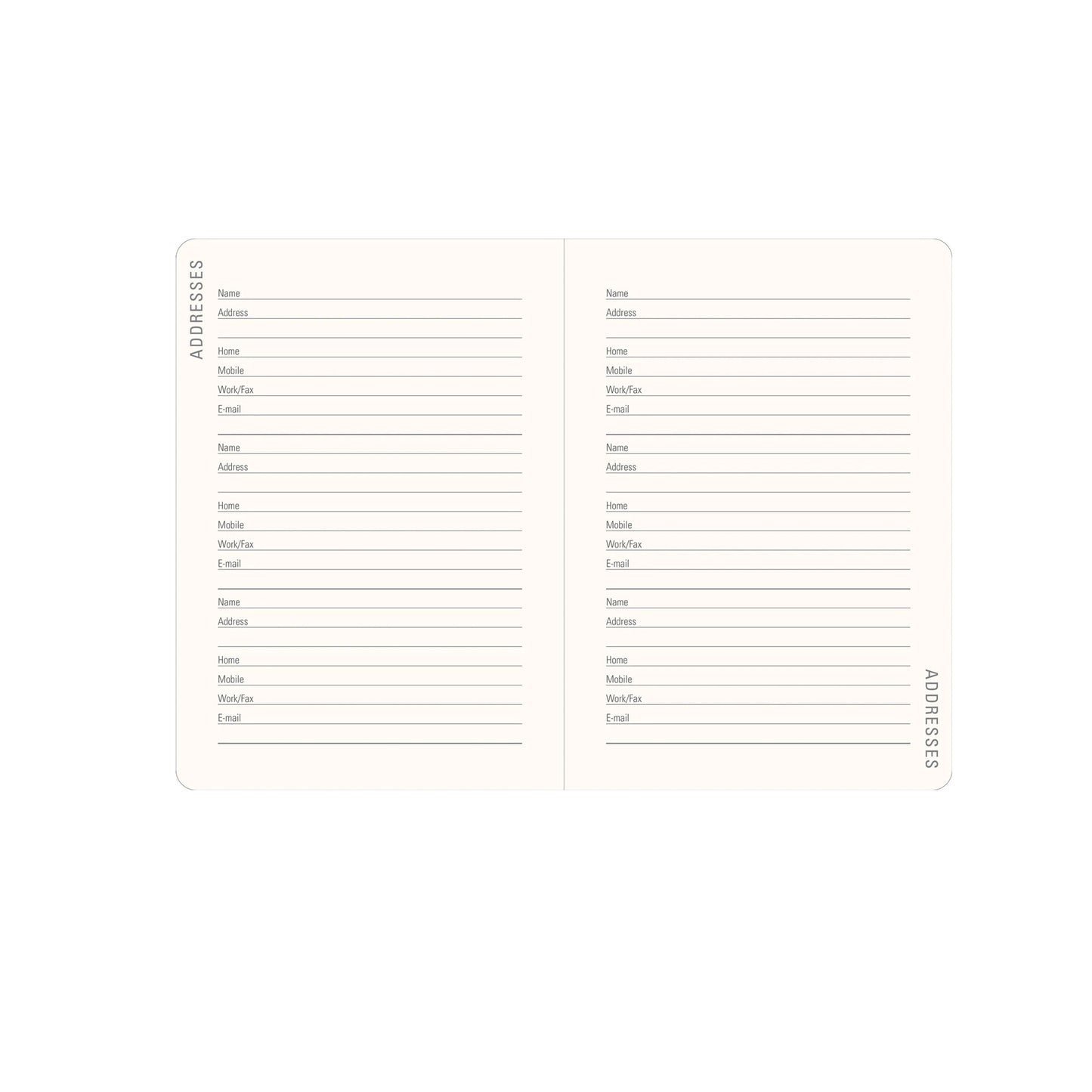 2027 Orange Fairy Weekly Planner