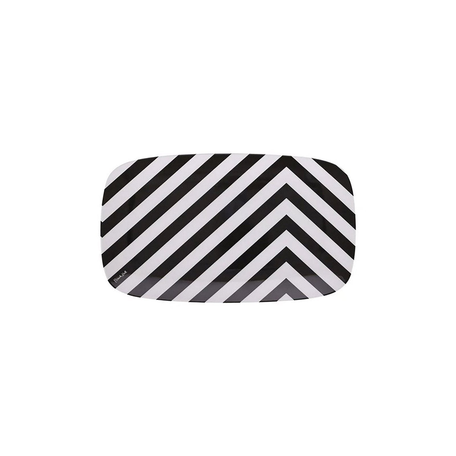 Black & White 13" Rectangular Platter - Living - shop_name