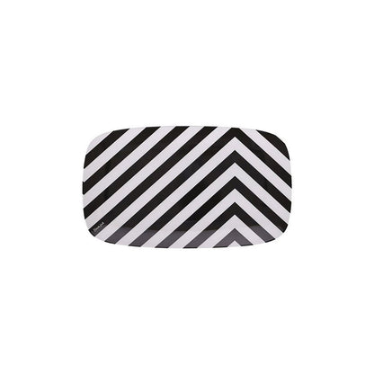 Black & White 13" Rectangular Platter - Living - shop_name