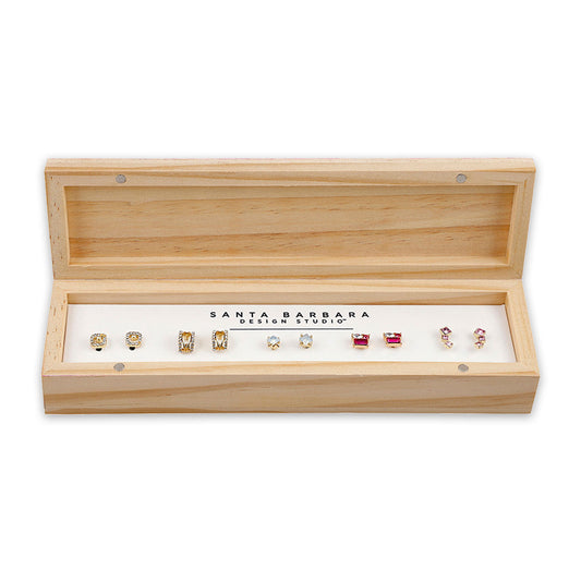 Boxed Earring Love Mom statement earrings for colorful everyday outfits