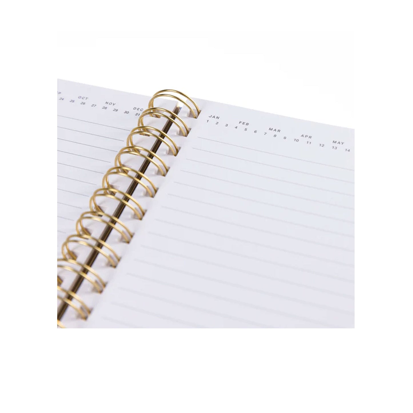 Blue 8x10 Hardbound Spiral Notebook
