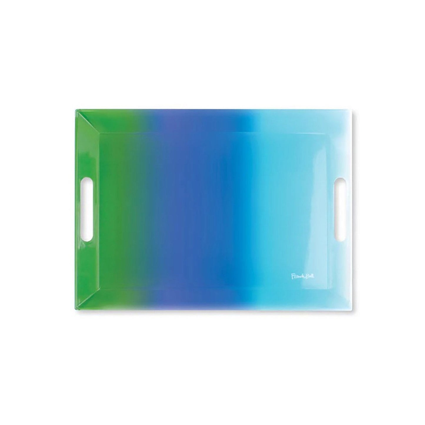 Blue Ombré Serving Tray - Living - shop_name