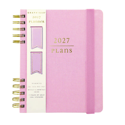 Journal recouvert de tissu avec stylo - L'Orange