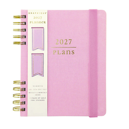 Journal recouvert de tissu avec stylo - L'Orange