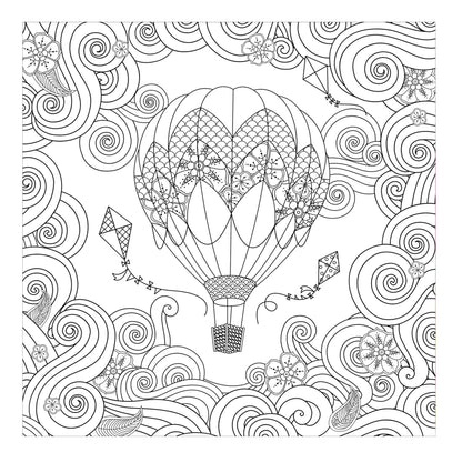 Boho Dreams Adult Coloring Book