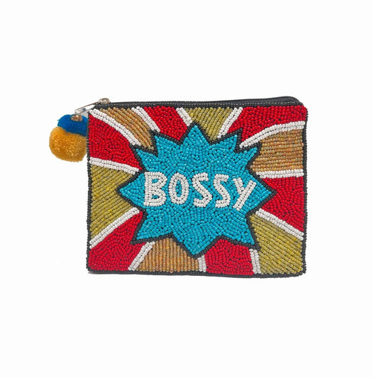 Bossy Beaded Coin Pouch - For Her - shop_name