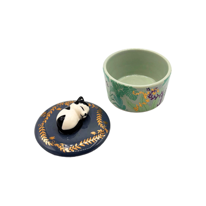 Boulevard Cat Trinket Pot