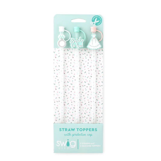 Straw Toppers Bride to Be