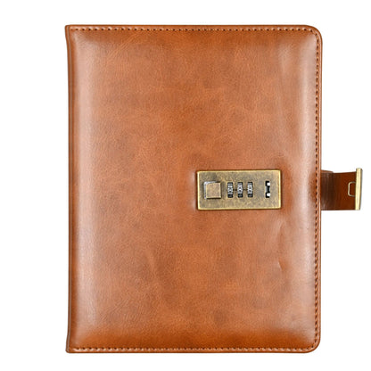 Brown Artisan Locking Journal