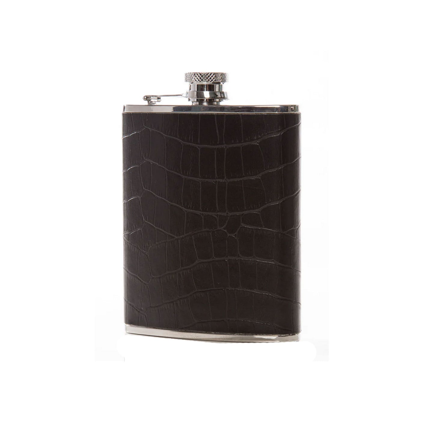 The Sharp Canteen 6oz Croc Black