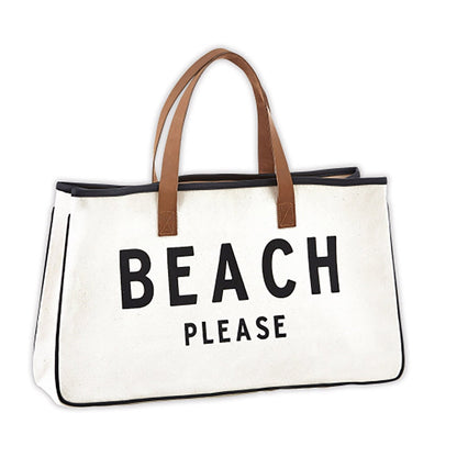 Canvas Tote - Beach Please - For Her - shop_name