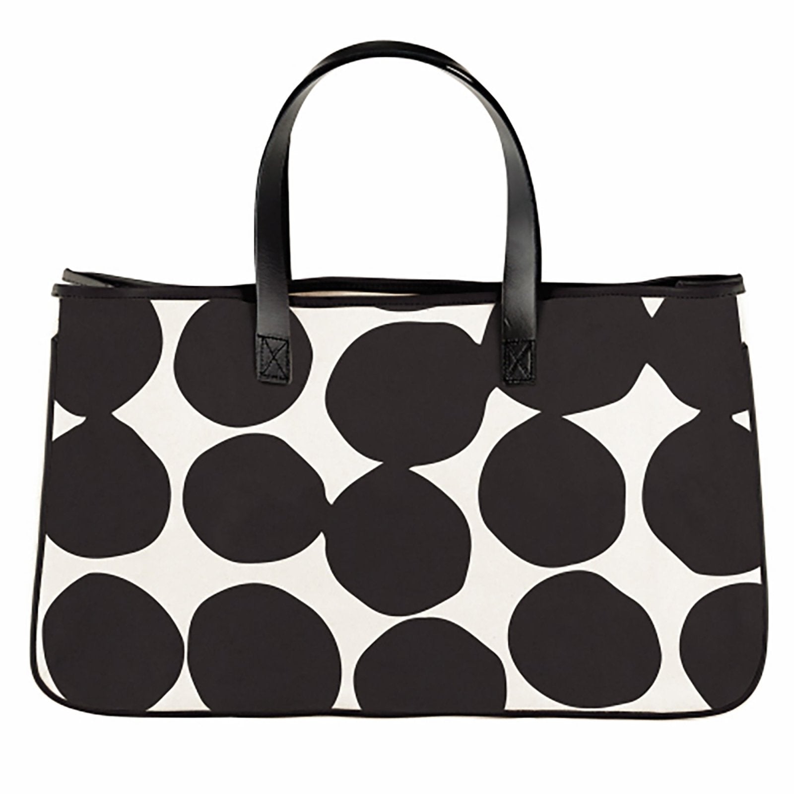 Canvas Tote - Black Dots - For Her - shop_name