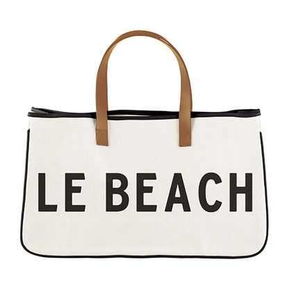 Canvas Tote - Le Beach - For Her - shop_name