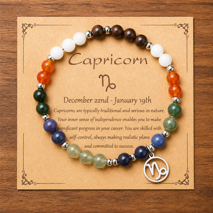 Capricorn Zodiac Bracelet