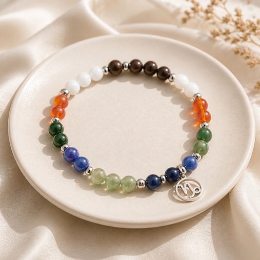 Capricorn beaded bracelet