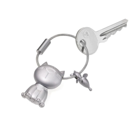 Keyring "Cat & Mouse"
