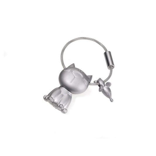 Keyring "Cat & Mouse"