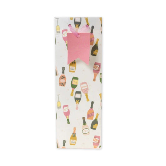 Champagne Pattern Wine Gift Bag