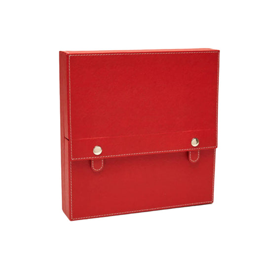 Backgammon and Chess Set Red