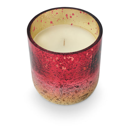 Cranberry Currant Small Radiant Glass Candle