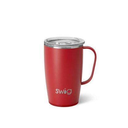 Crimson Red Travel Cup 18oz - For Her - shop_name