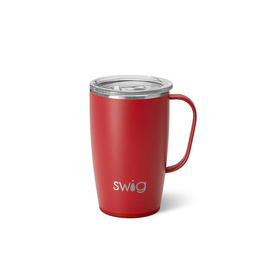 Crimson Red Travel Cup 18oz - For Her - shop_name