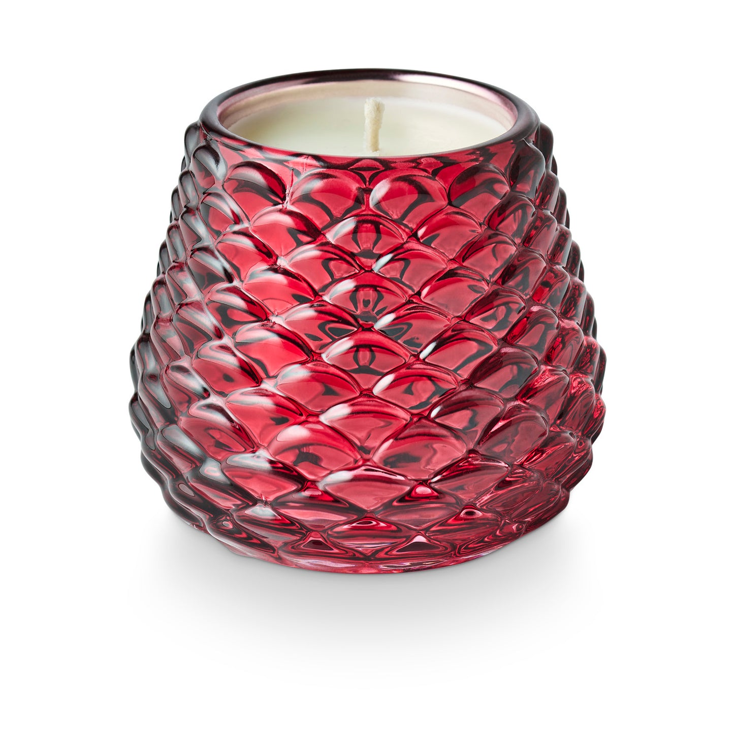 Crimson Woods Glass Candle