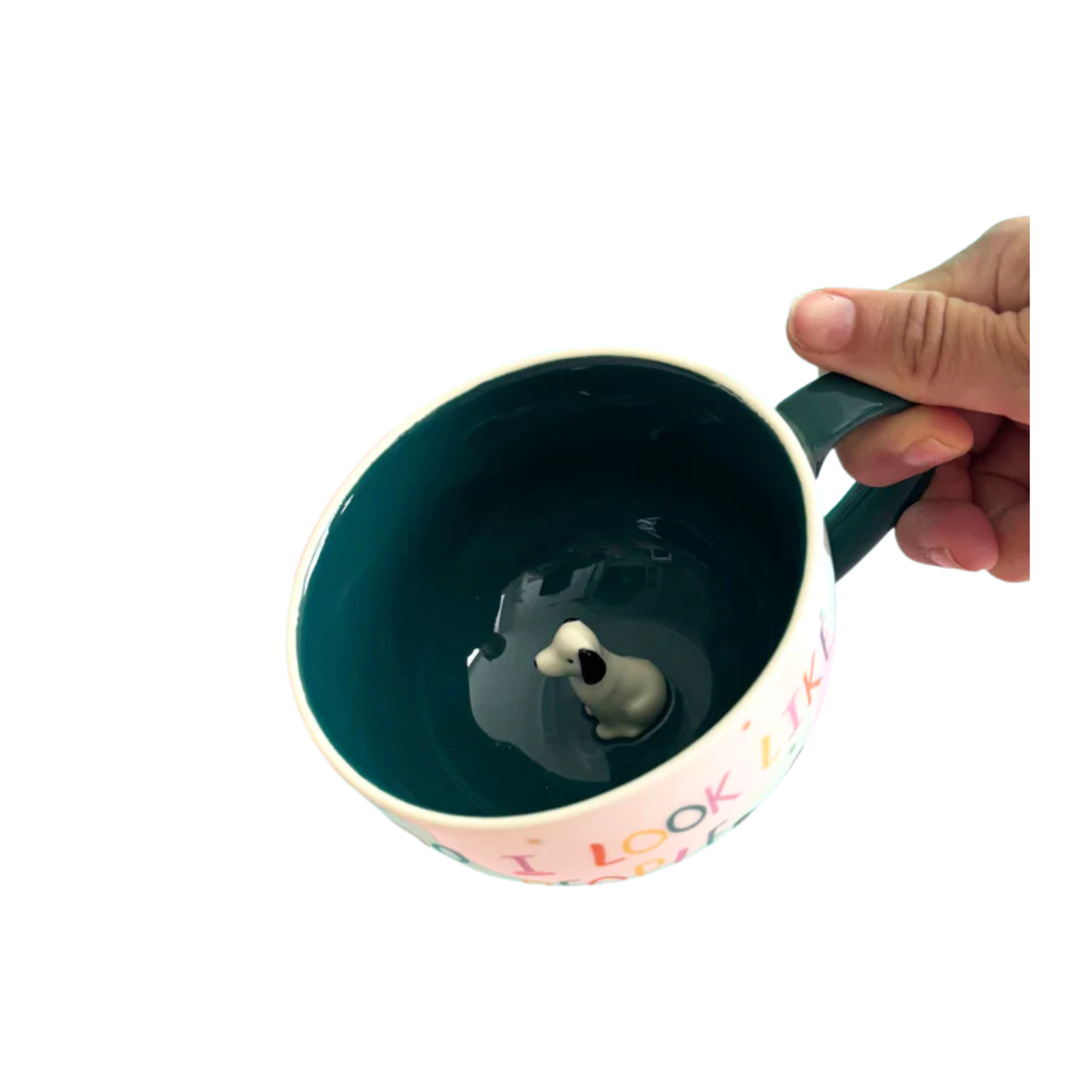 Tasse Small Talk « Commencez par un café »
