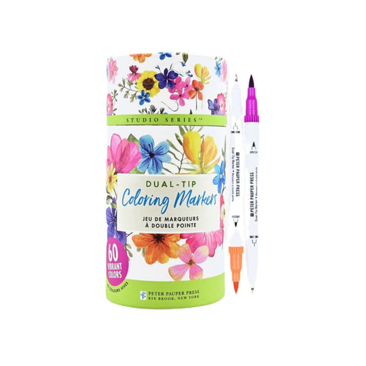 Dual - Tip Coloring Markers (set of 60)