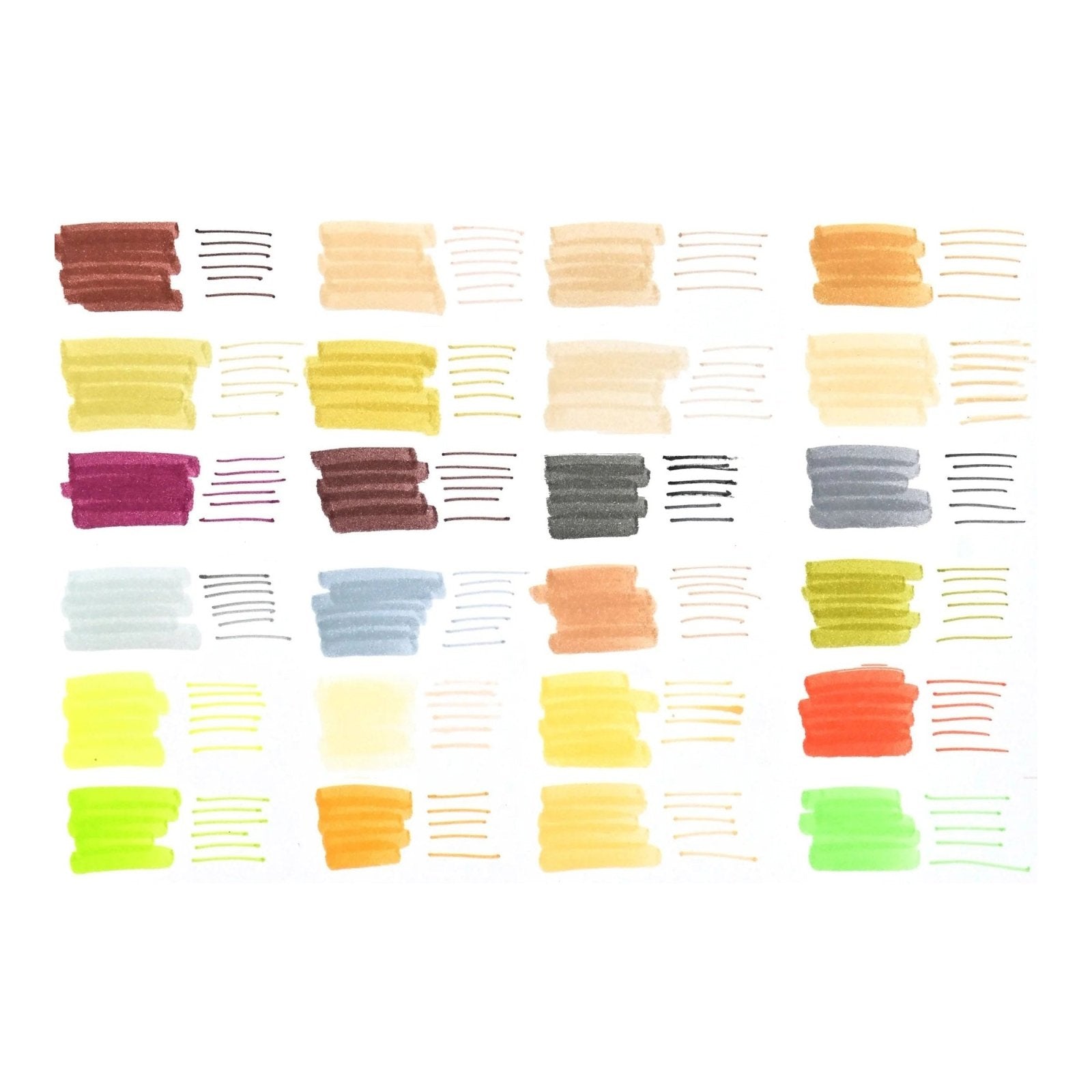 Dual - Tip Skin Tone Markers (Set of 24) - shop_name