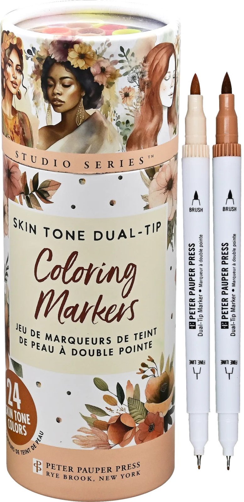 Dual - Tip Skin Tone Markers (Set of 24) - shop_name