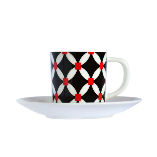 Espresso cup + saucer 'Elise'