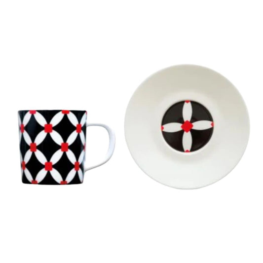 Espresso cup + saucer 'Elise'