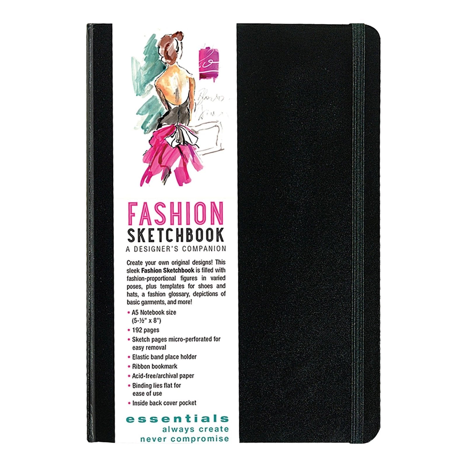 Essentials Fashion Sketchbook: A Designer's Companion - shop_name