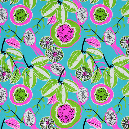 Exotic Fruits Turquoise