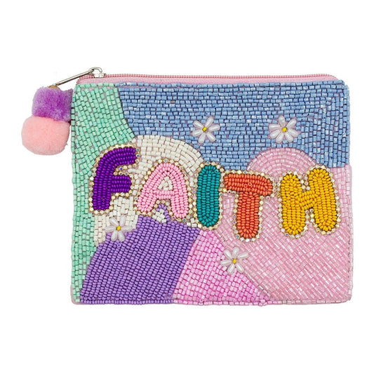 Faith Beaded Pouch - For Her - shop_name