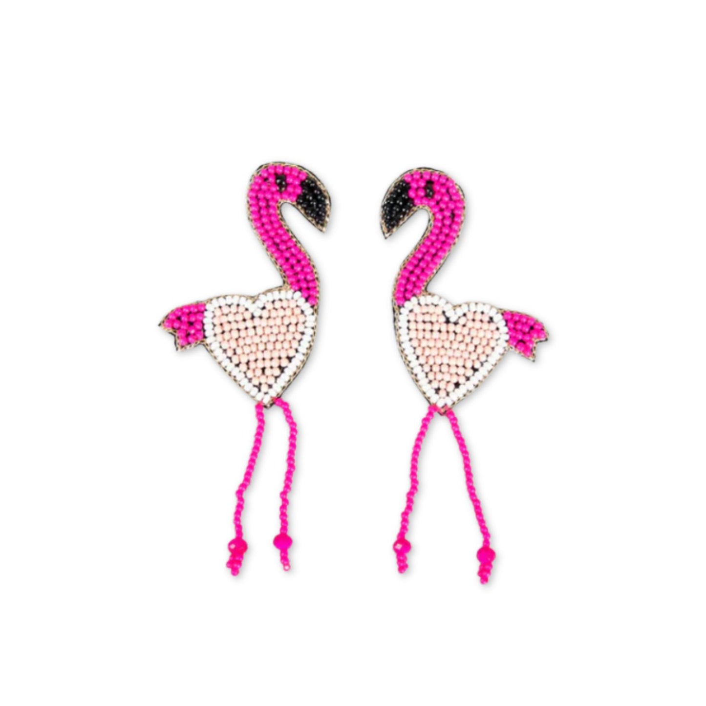 Pink Flamingo Earrings