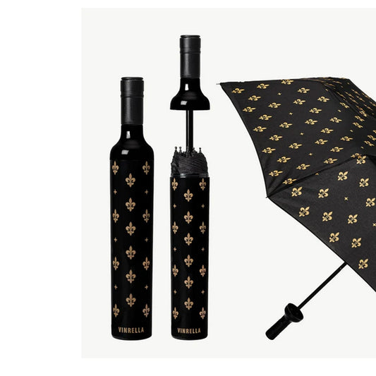 Fleur de Lis Bottle Umbrella - For Her - shop_name